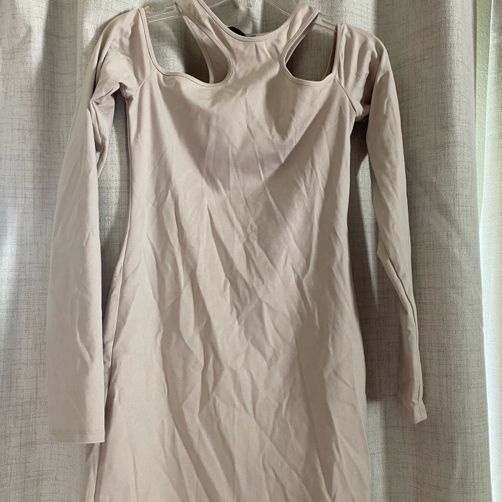 H:ours long sleeve mini dress